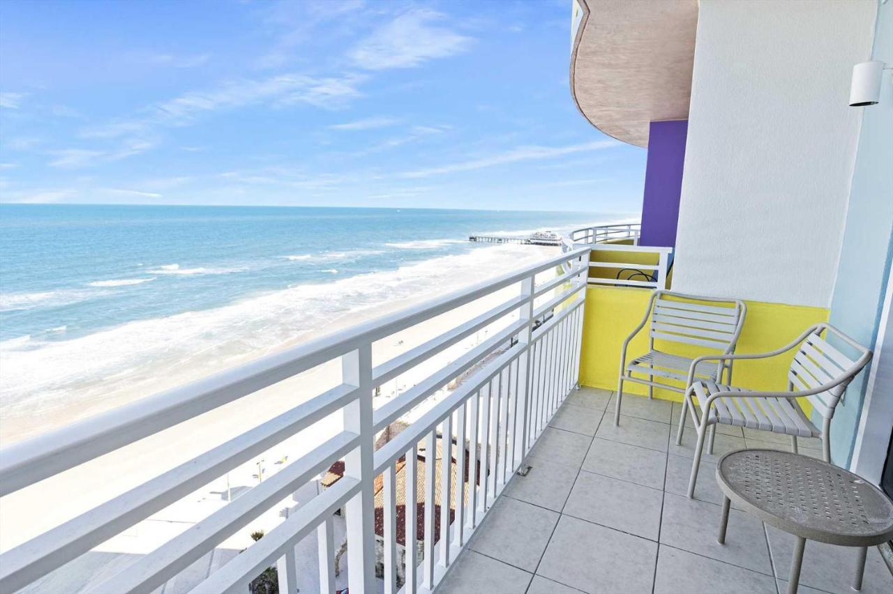 Luxury 16Th Floor 1 Bedroom Condo Direct Oceanfront Wyndham Ocean Walk Resort Daytona Beach | 1608 المظهر الخارجي الصورة