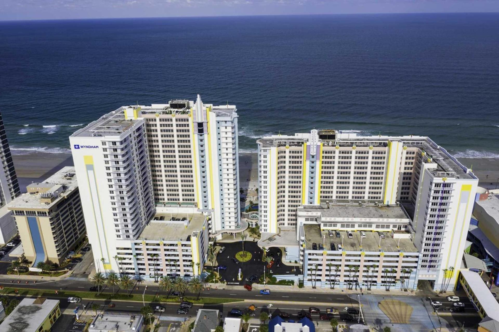 Luxury 16Th Floor 1 Bedroom Condo Direct Oceanfront Wyndham Ocean Walk Resort Daytona Beach | 1608 المظهر الخارجي الصورة